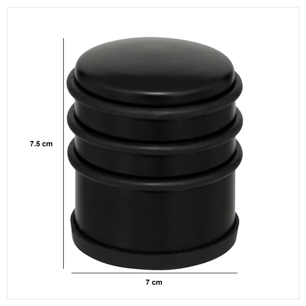 Στοπ Πόρτας (Φ7x7.5) F-V Doorstop 130015 Black