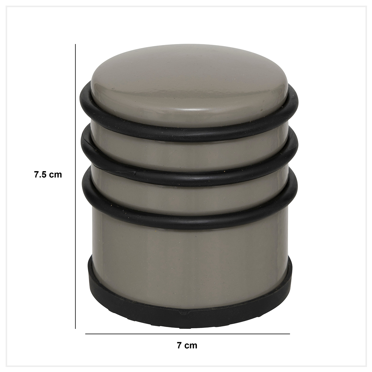Στοπ Πόρτας (Φ7x7.5) F-V Doorstop 130015 Brown
