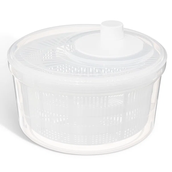 Στραγγιστήρι - Σουρωτήρι Λαχανικών (Φ25x16) F-V Salad Spinner 189916 White