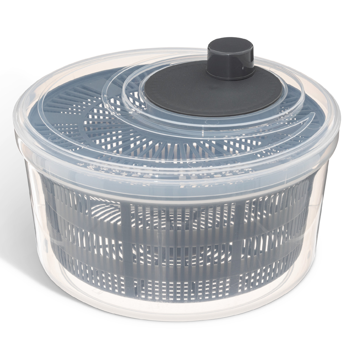 Στραγγιστήρι - Σουρωτήρι Λαχανικών (Φ25x16) F-V Salad Spinner 189916 Grey
