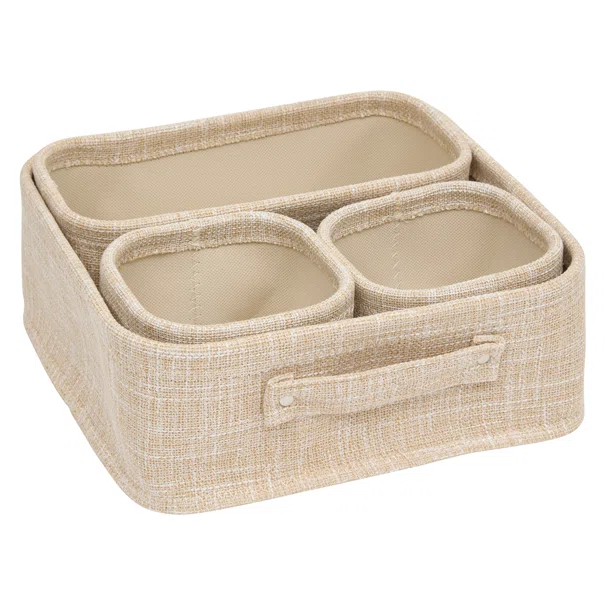 Καλάθια Αποθήκευσης (Σετ 4τμχ) F-V Baskets 206998