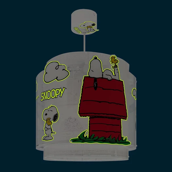 Παιδικό Φωτιστικό Οροφής Μονόφωτο Ango Snoopy 76302
