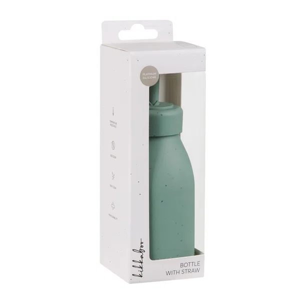 Παγούρι 200ml Με Καλαμάκι Kikka Boo Sage
