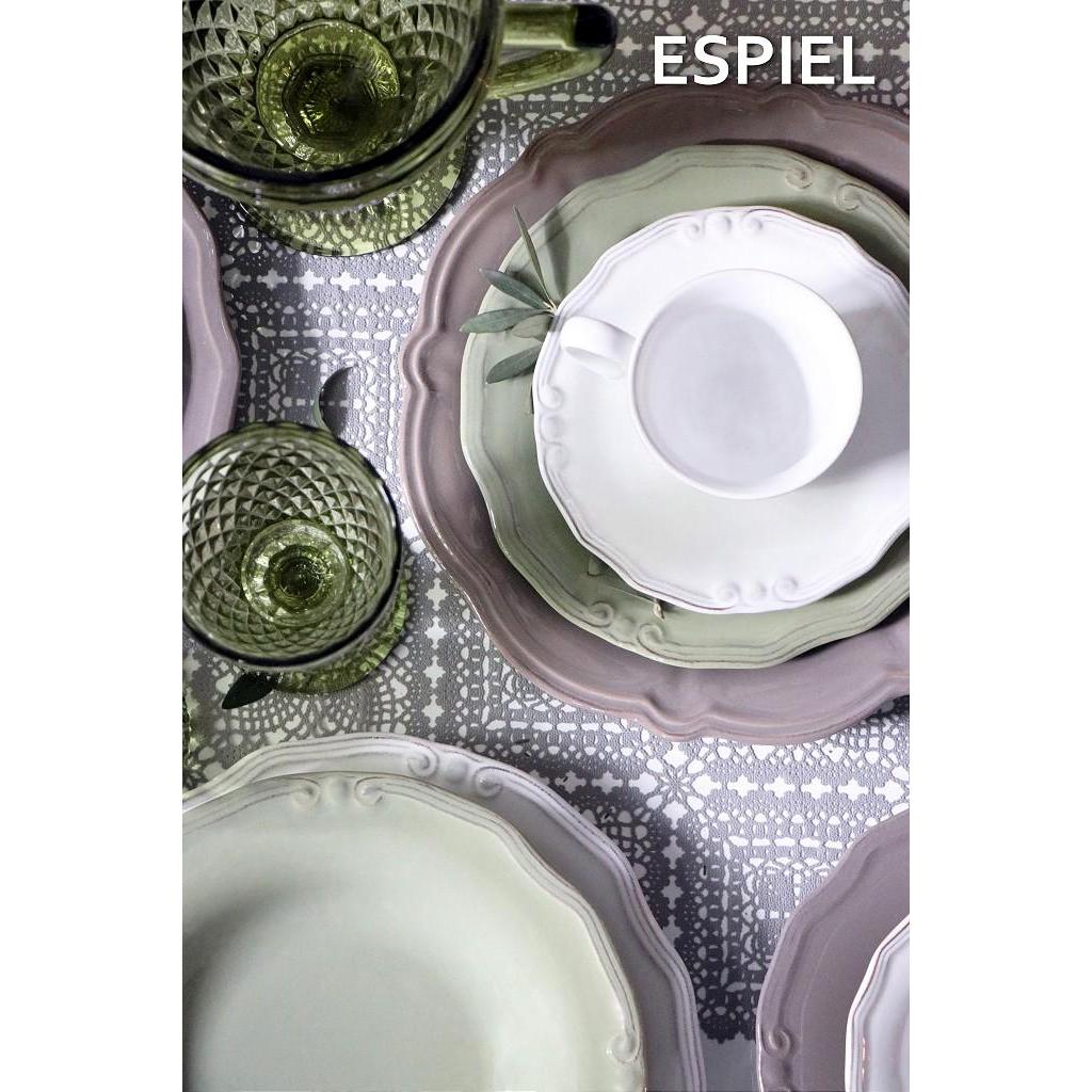 Πιάτο Φαγητού Ρηχό (Φ26) Espiel Fulya Brown-Grey RSG201K6