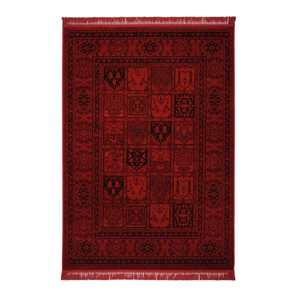 Χαλί (200x250) Βιοκαρπέτ Mauri 01736A Burgundy