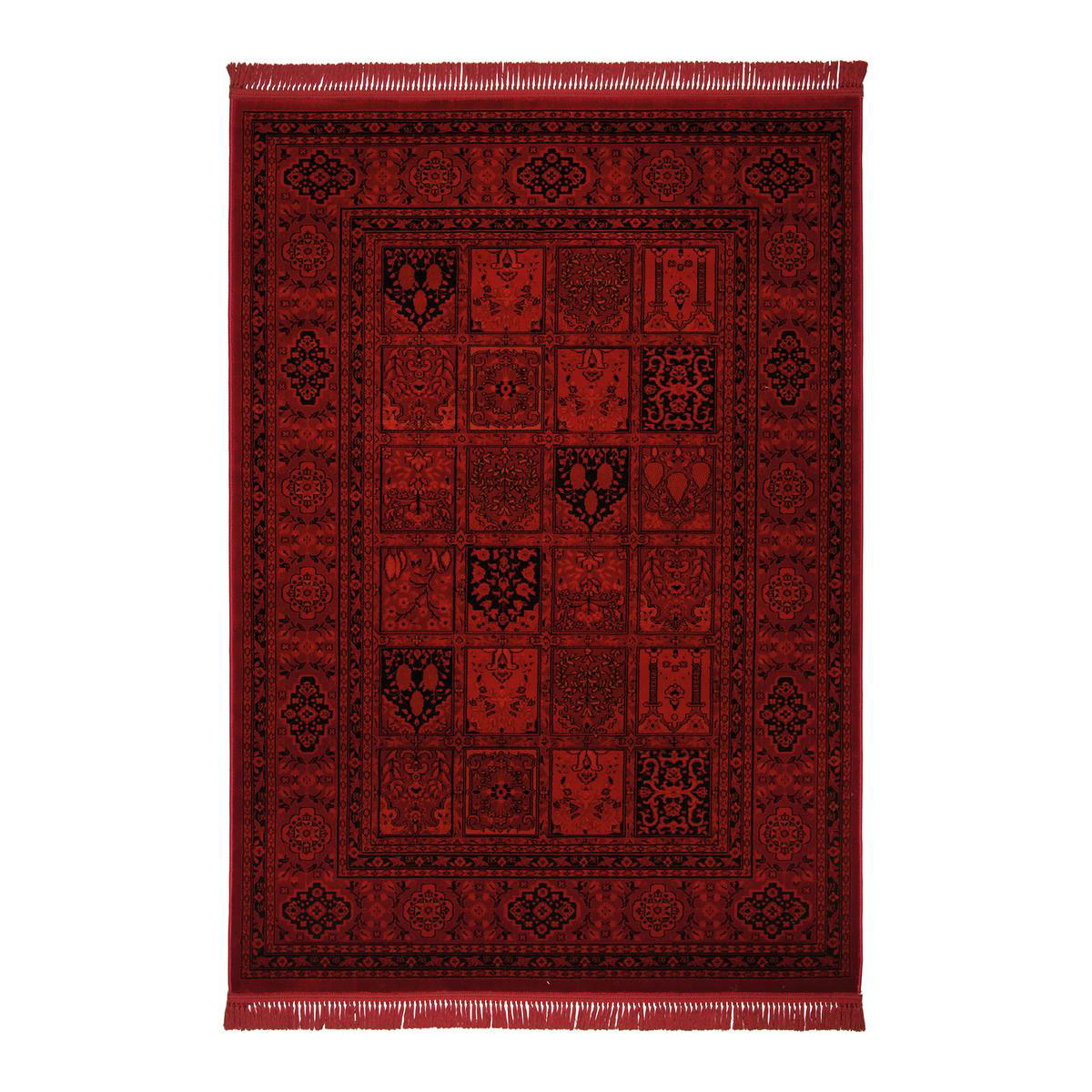 Χαλί (140x200) Βιοκαρπέτ Mauri 01736A Burgundy