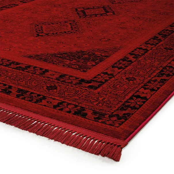 Χαλί Διαδρόμου (80x220) Βιοκαρπέτ Mauri 01991A Burgundy