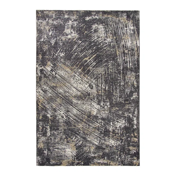Χαλί (160x230) Βιοκαρπέτ Naf Naf Garbo 359A Anthracite