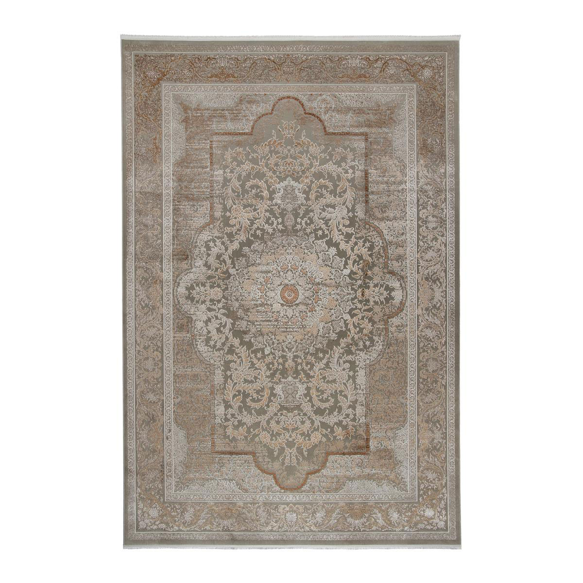Χαλί (160x230) Βιοκαρπέτ Arcadia 7102A Grey/Beige