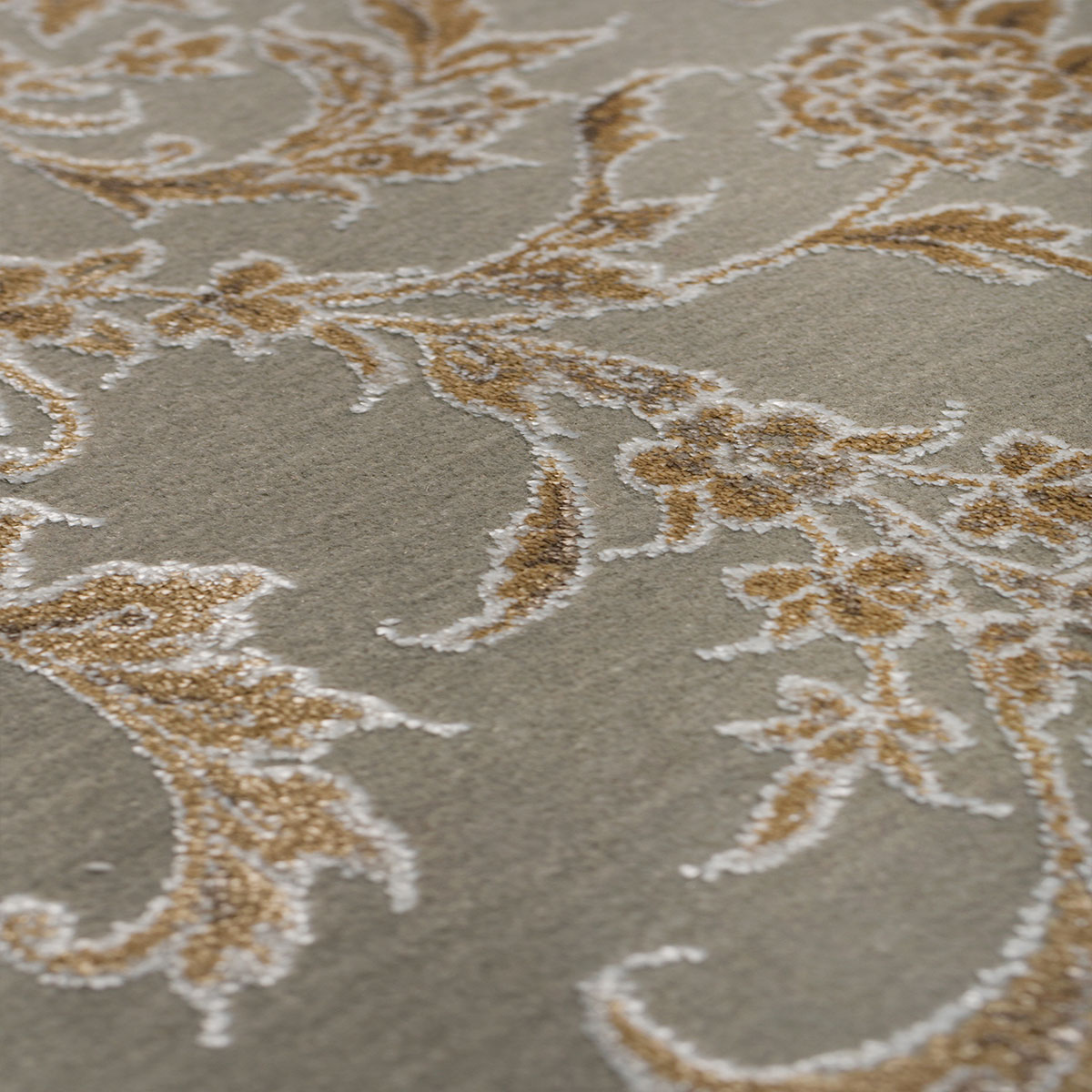 Χαλί (200X250) Βιοκαρπέτ Arcadia 7102A Grey Beige Χαλιά Σαλονιού Χειμερινά Boho Spitishop