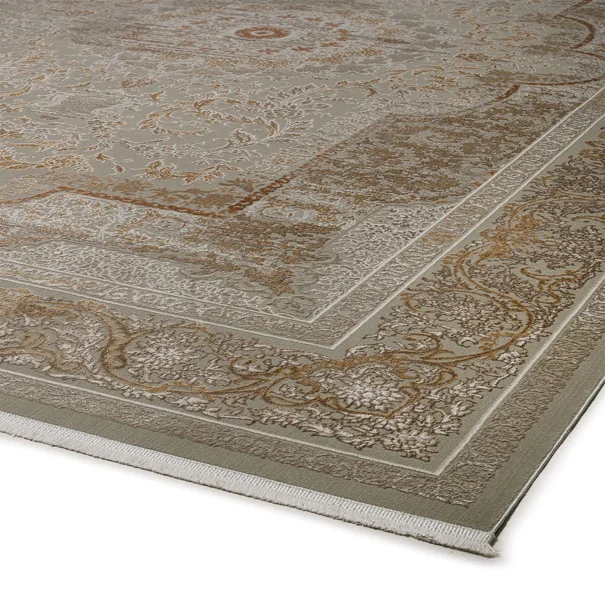 Χαλί Διαδρόμου (80x150) Βιοκαρπέτ Arcadia 7102A Grey/Beige