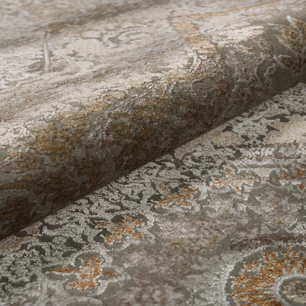 Χαλί Διαδρόμου (80x150) Βιοκαρπέτ Arcadia 7102A Grey/Beige