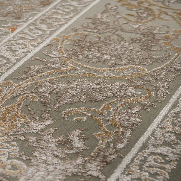 Χαλί Διαδρόμου (80x150) Βιοκαρπέτ Arcadia 7102A Grey/Beige