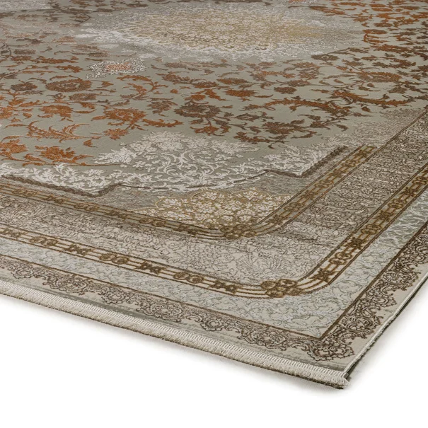 Χαλί (200x250) Βιοκαρπέτ Arcadia 7103A Cream/Brown