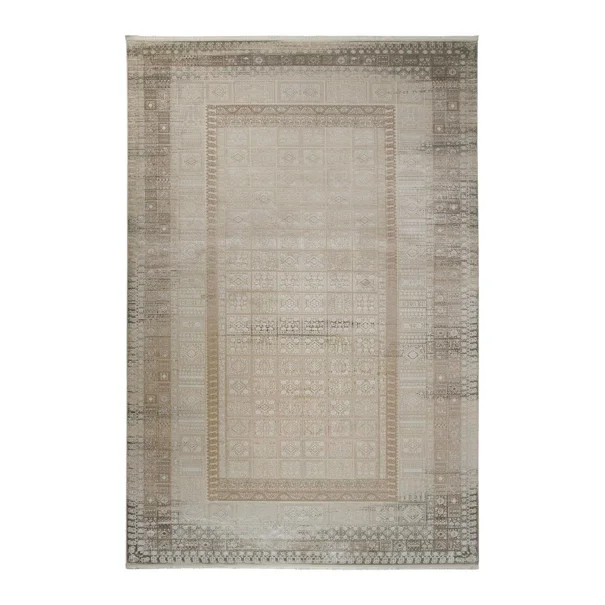 Χαλί Διαδρόμου (80x150) Βιοκαρπέτ Arcadia 7124A Cream/Beige