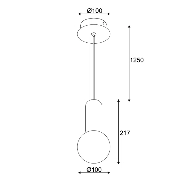 Φωτιστικό Οροφής Μονόφωτο Aca Venus MK421P10G Cement
