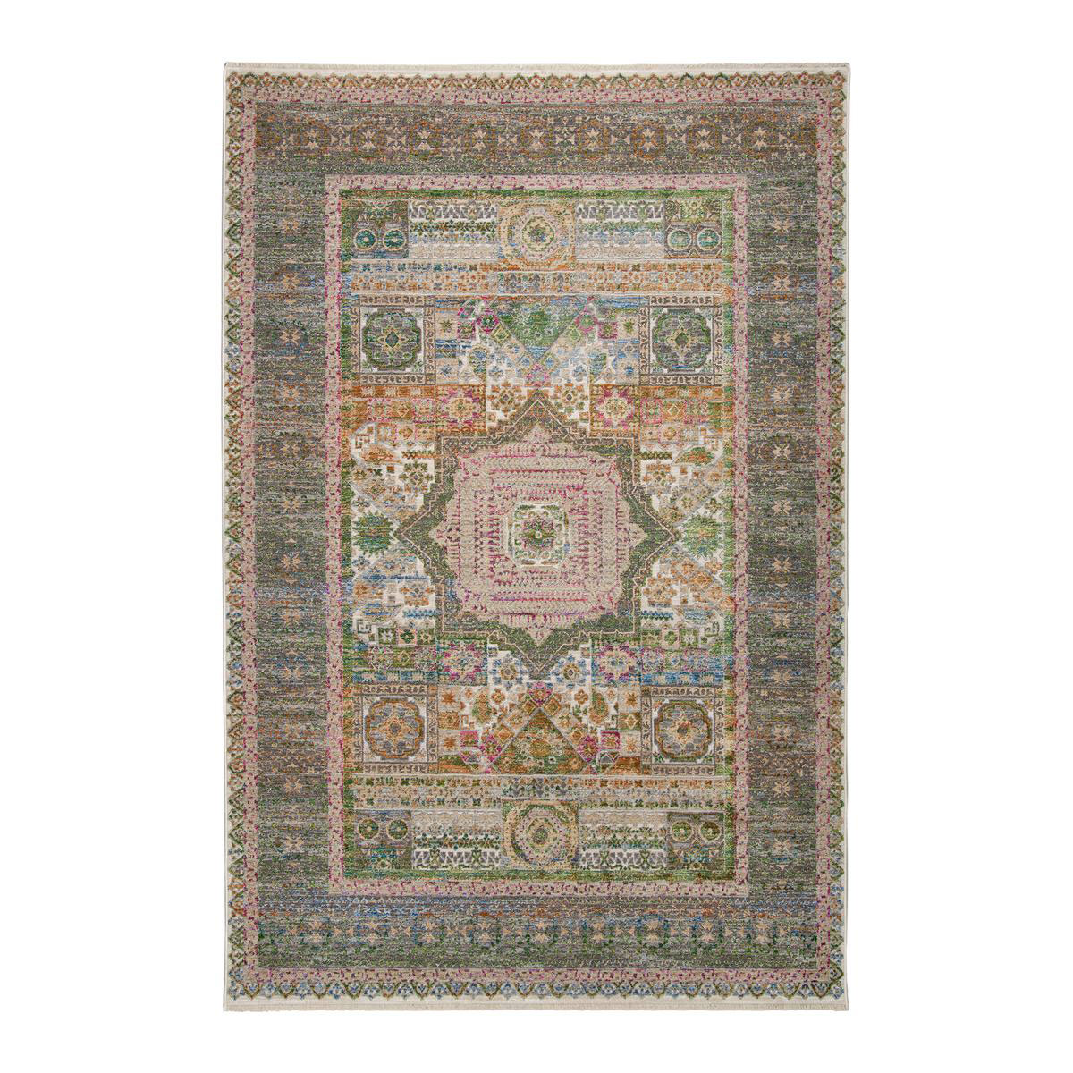 Χαλί (200x250) Βιοκαρπέτ Sonoro KH/85C L.Grey/Yellow