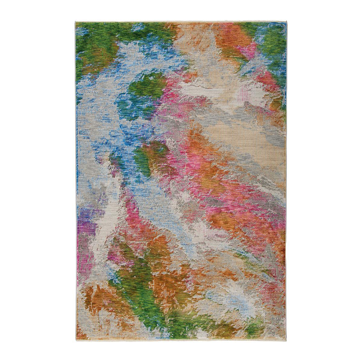 Χαλί (140x200) Βιοκαρπέτ Sonoro KI/01B L.Grey/Orange