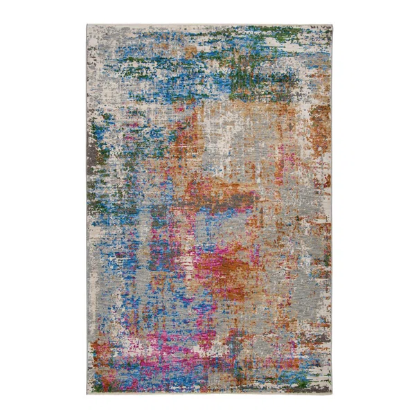 Χαλί (140x200) Βιοκαρπέτ Sonoro KI/30A L.Grey/Blue