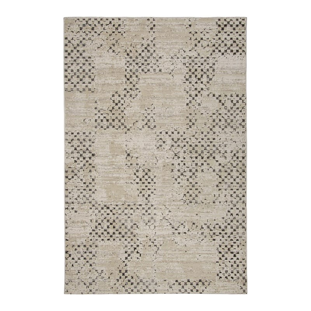 Χαλί (240X300) Βιοκαρπέτ Senbrun 9305A White Vison Χαλιά Σαλονιού Χειμερινά Μοντερνα Spitishop