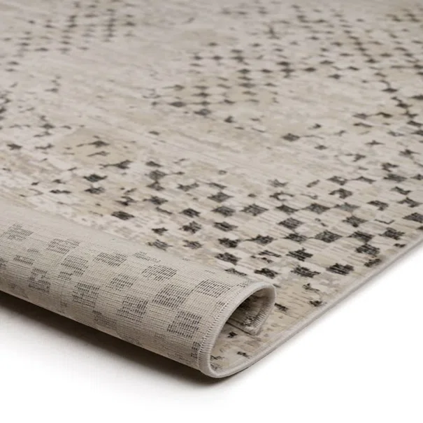 Χαλί Διαδρόμου (80x220) Βιοκαρπέτ Senbrun 9305A White/Vison