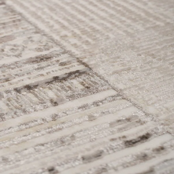 Χαλί (160x230) Βιοκαρπέτ Senbrun 9309A White/L.Vison