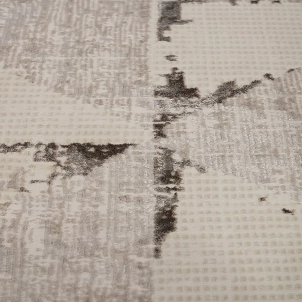Χαλί Διαδρόμου (80x220) Βιοκαρπέτ Senbrun 9319A White/L.Vison