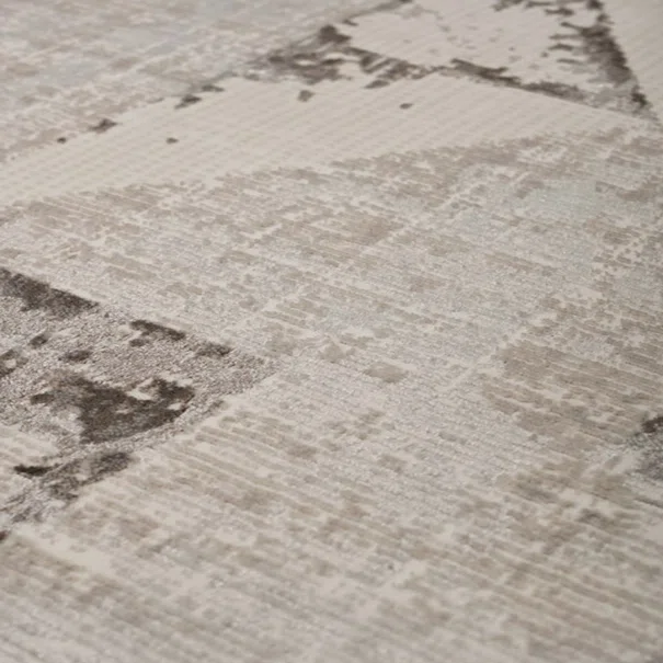 Χαλί Διαδρόμου (80x220) Βιοκαρπέτ Senbrun 9319A White/L.Vison