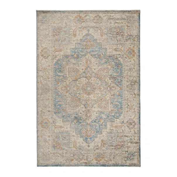 Χαλί (160x240) Βιοκαρπέτ Toulouse 03354A Blue/D.Blue