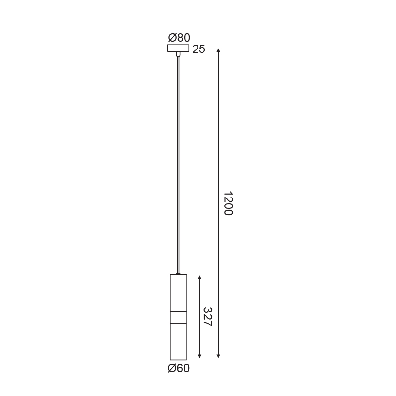 Φωτιστικό Οροφής Μονόφωτο Aca Da Vinci Hm851P6Bk Black Φωτιστικά Κρεμαστά Spitishop