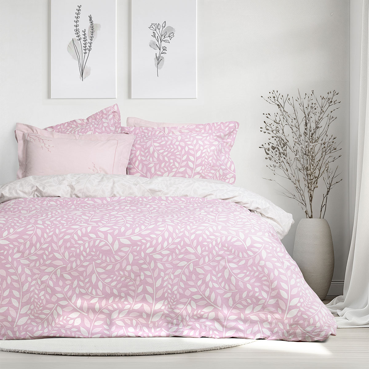 Σεντόνια Υπέρδιπλα (Σετ) Nima Frozen