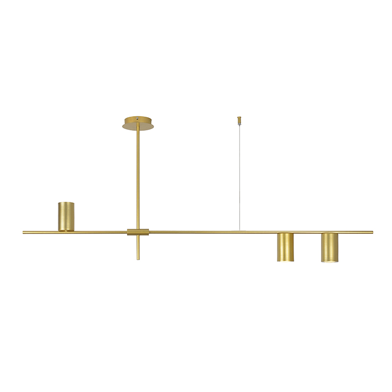Φωτιστικό Οροφής Τρίφωτο Aca Aristo OD843C130G Gold