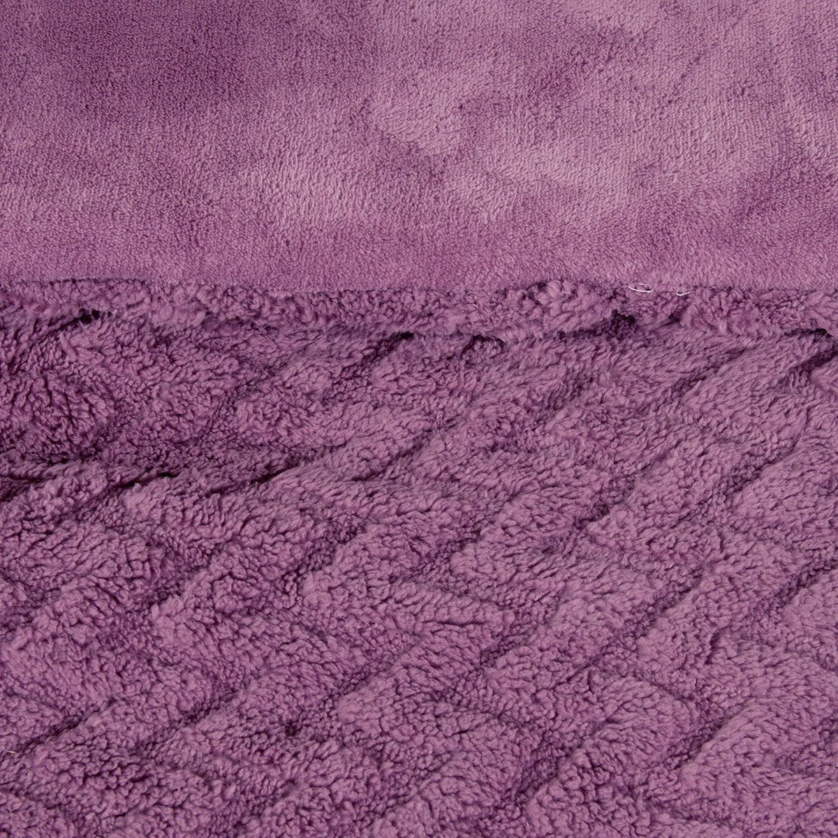 Κουβερτοπάπλωμα Υπέρδιπλο (220X240) Nima Muffle Mauve Λευκά Είδη Κρεβατοκάμαρας Παπλώματα Κουβερτοπαπλώματα Υπέρδιπλα Διπλά Spitishop