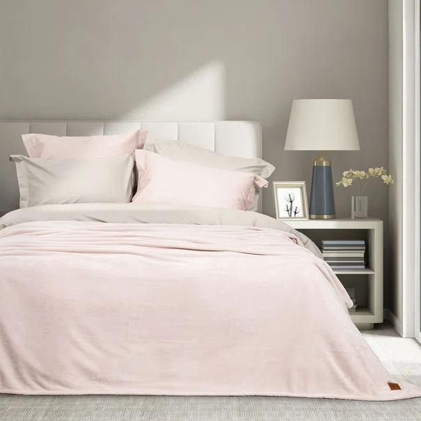 Κουβέρτα Fleece Υπέρδιπλη (220x240) Nima Alpa L.Pink