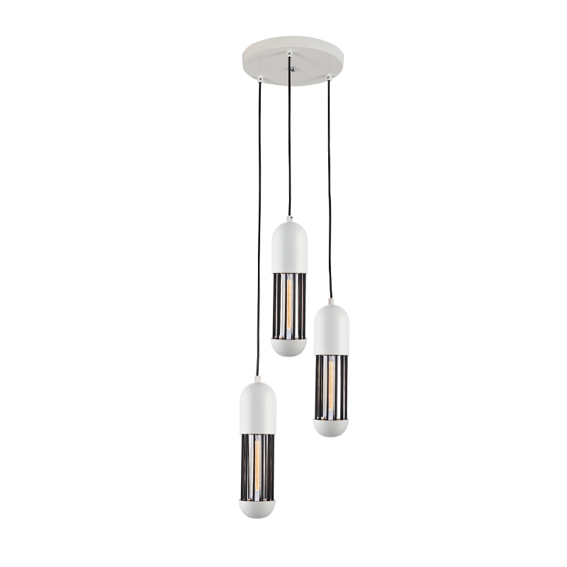 Φωτιστικό Οροφής Τρίφωτο Aca Lab HM173P27WH White