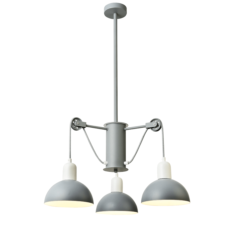 Φωτιστικό Οροφής Τρίφωτο Aca Cezanne EG5793P58G Grey