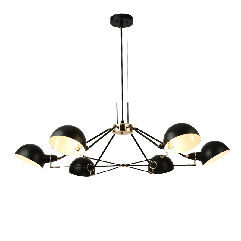Φωτιστικό Οροφής Πολύφωτο Aca Clotho EG4346P100B Black