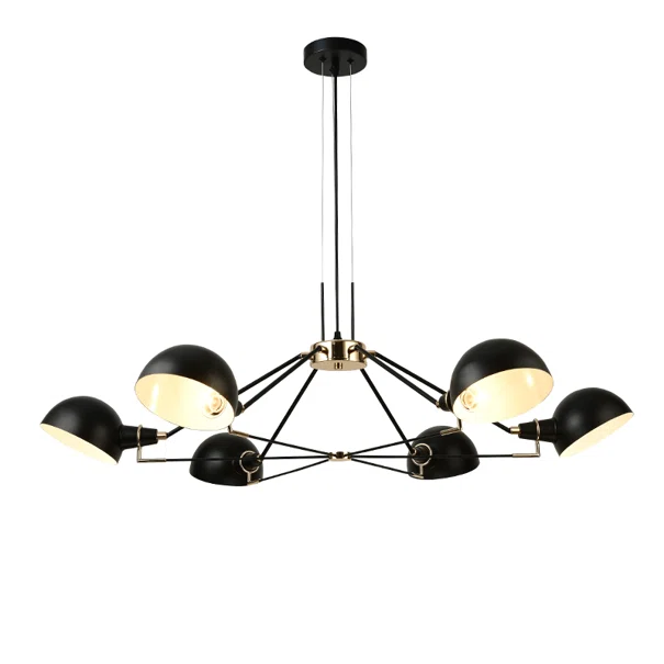 Φωτιστικό Οροφής Πολύφωτο Aca Clotho EG4346P100B Black