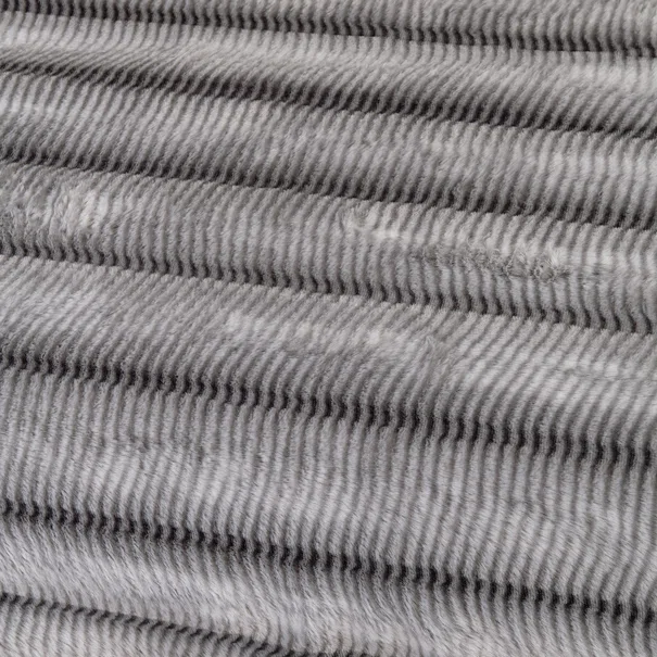 Ριχτάρι Πολυθρόνας Γούνινο (180x180) Nima Lunetta Grey
