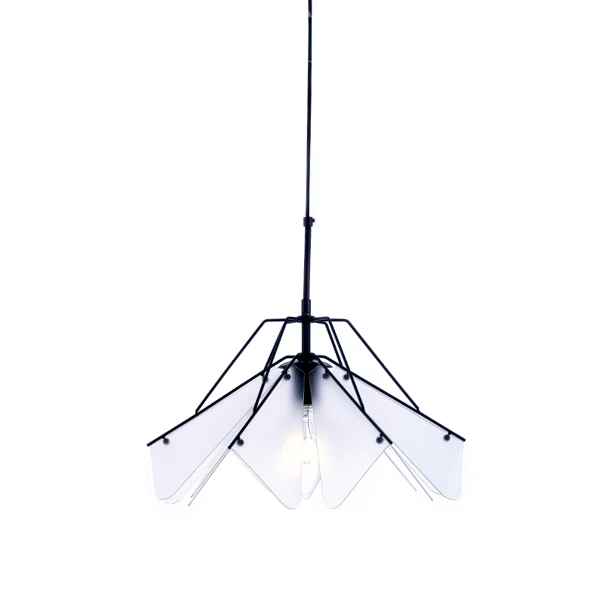 Φωτιστικό Οροφής Μονόφωτο Aca Origami EF39P145WH Black/Sanblast