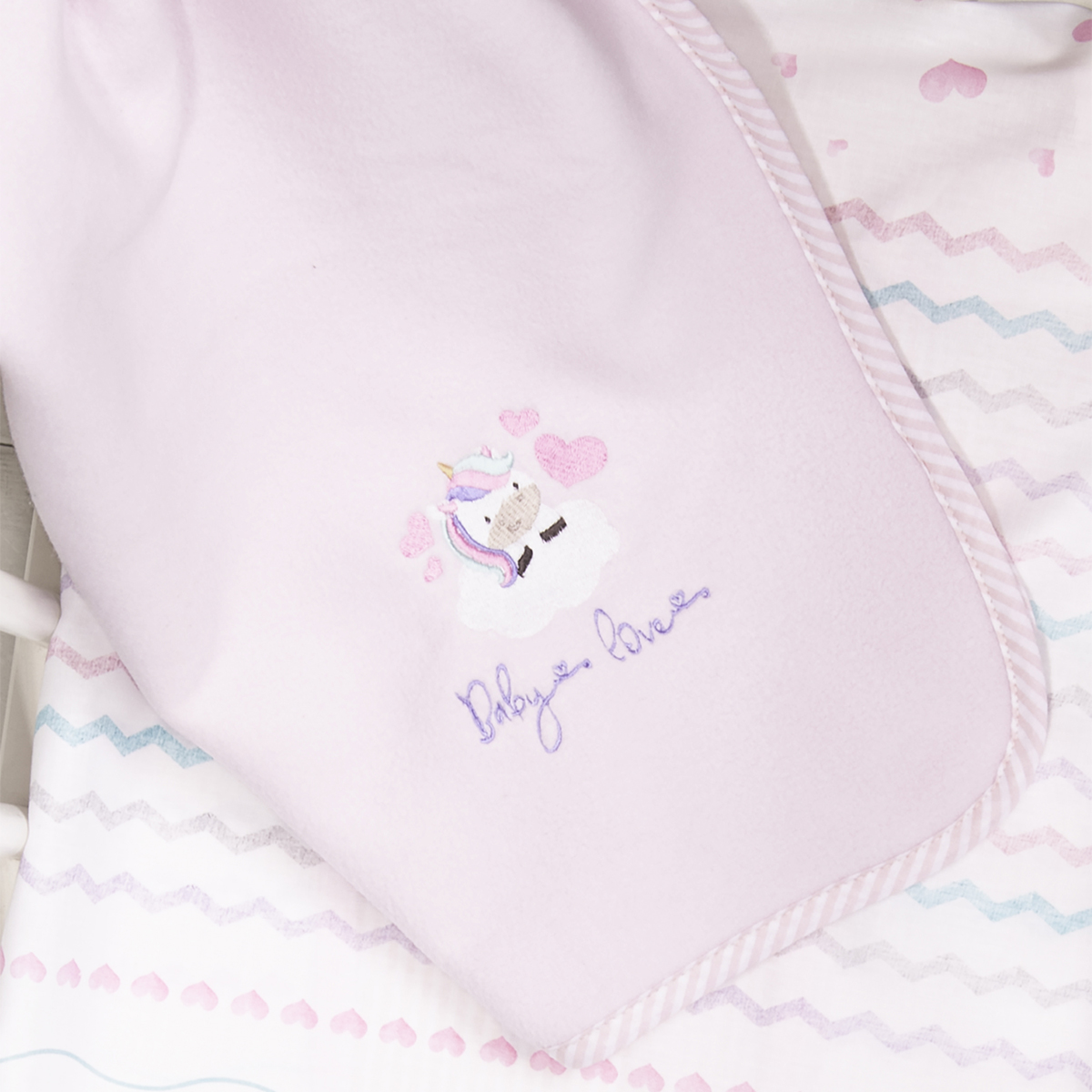 Κουβέρτα Fleece Κούνιας (110x140) Nima Baby Luni Uni