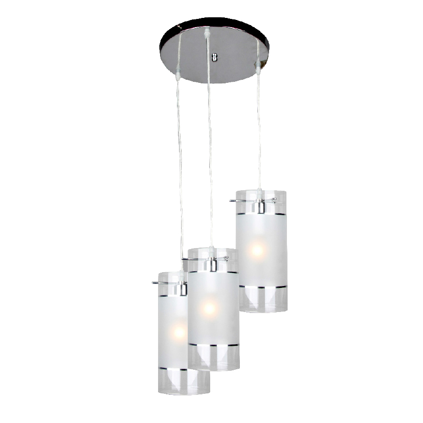 Φωτιστικό Οροφής Τρίφωτο Aca Mane FW50673 Chrome/Sandblast