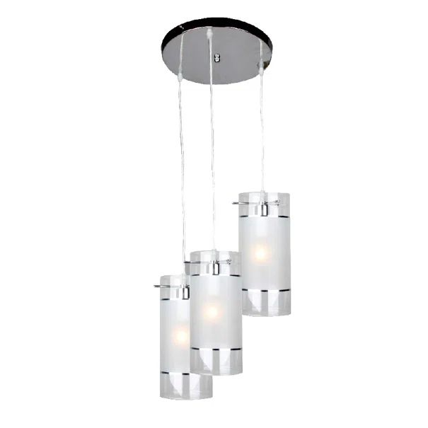 Φωτιστικό Οροφής Τρίφωτο Aca Mane FW50673 Chrome/Sandblast