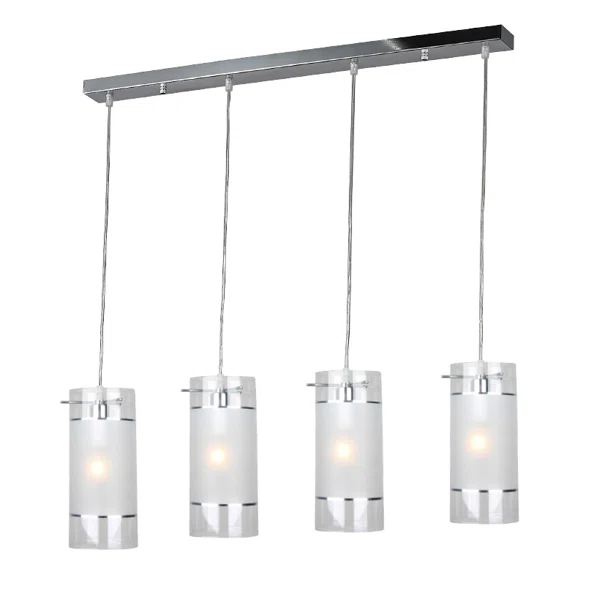 Φωτιστικό Οροφής Πολύφωτο Aca Mane FW50674 Chrome/Sandblast
