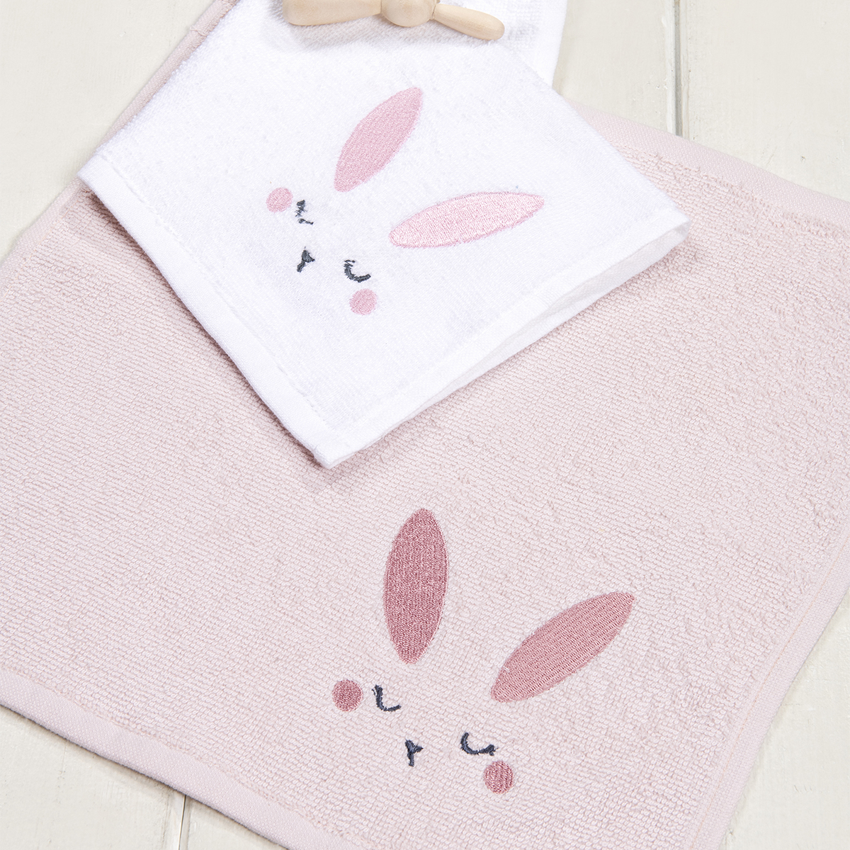 Λαβέτες Ώμου (Σετ 2τμχ) Nima Baby Sweet Bunny