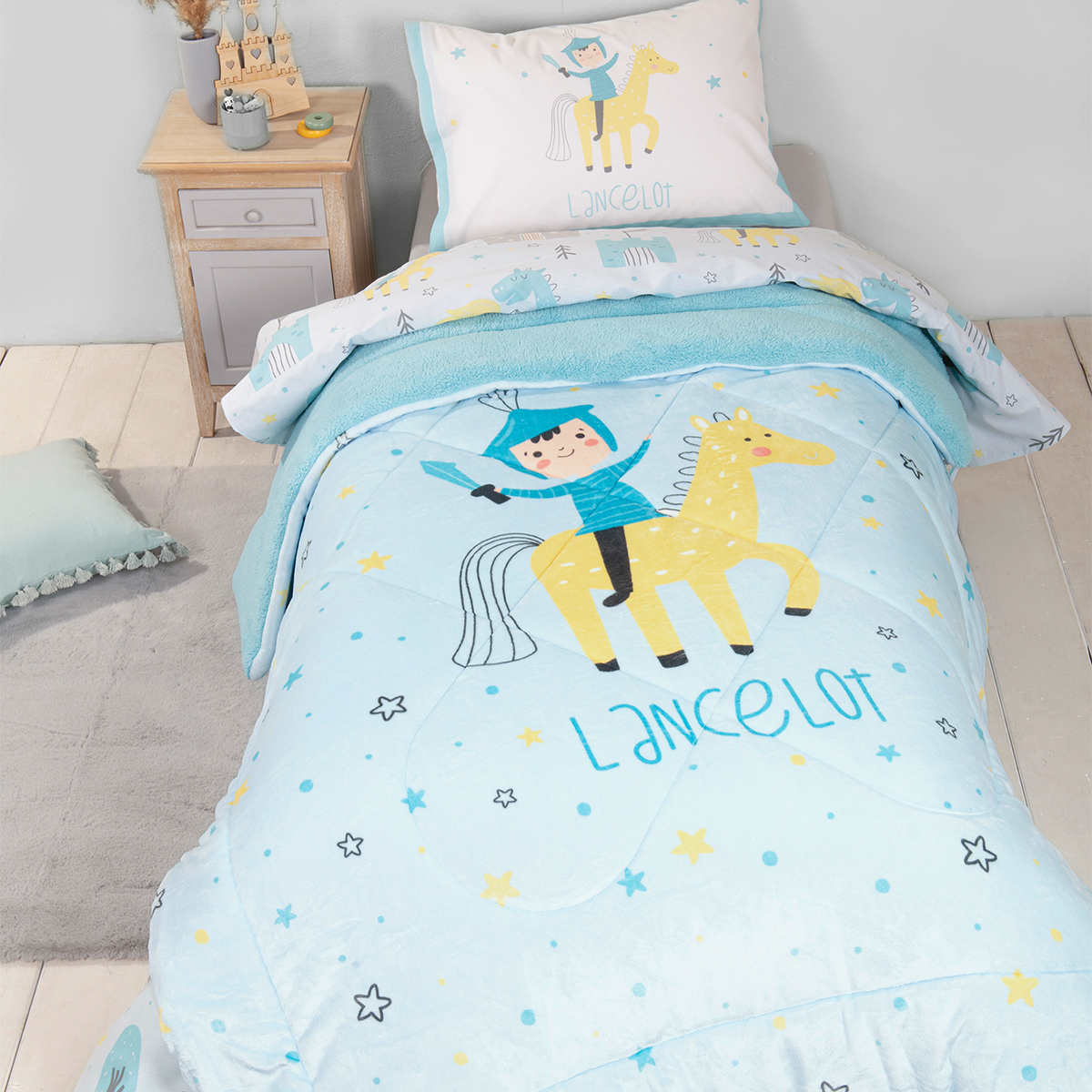 Κουβερτοπάπλωμα Μονό (160x240) Nima Kids Lancelot