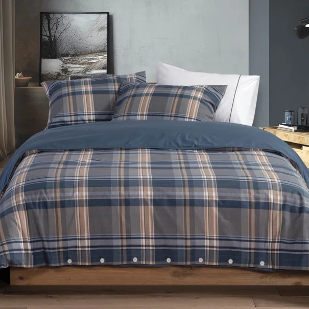 Σεντόνια Διπλά (Σετ) Nautica By Nef-Nef Homeware Nau Surface Denim
