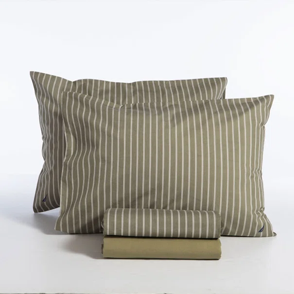 Σεντόνια Διπλά (Σετ) Nautica By Nef-Nef Homeware Nau Coast Green