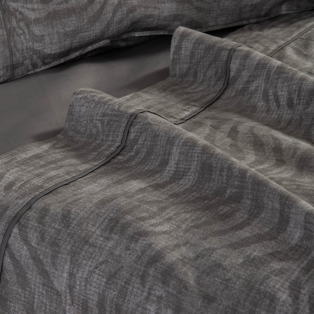 Σεντόνια Υπέρδιπλα (Σετ) Nef-Nef Homeware Elements Zesten Grey Λευκά Είδη Κρεβατοκάμαρας Σετ Nef - Spitishop