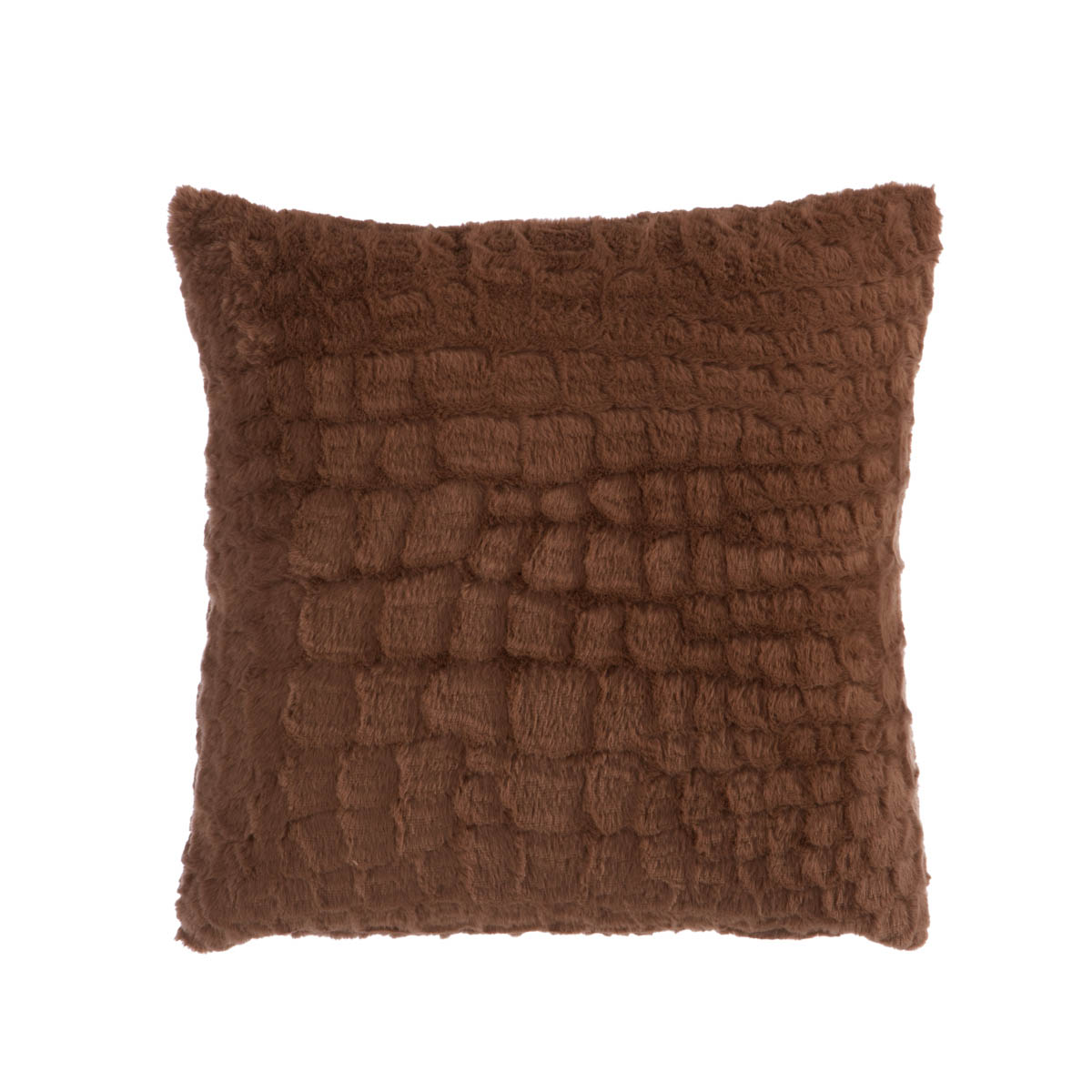 Διακοσμητικό Μαξιλάρι Γούνινο (45x45) Nef-Nef Homeware Mentor Mocca